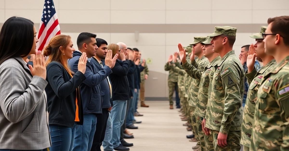 Image of a Llibra ASVAB Students Joining the Military