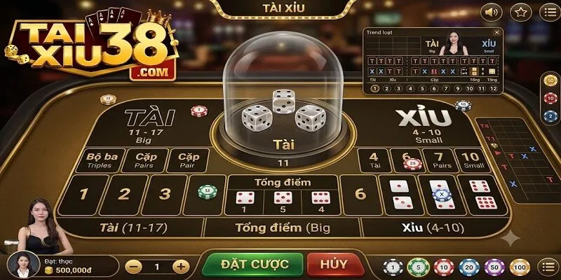 Tài xỉu online - Trò chơi hấp dẫn hàng đầu hiện nay